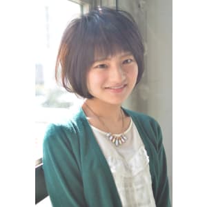 大人なふわっとショートボブ