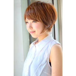 すっきりショートボブ