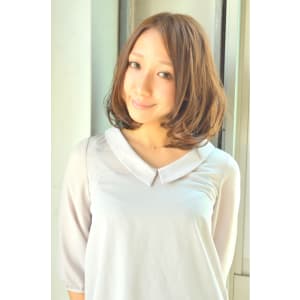 柔らかミディーボブ☆