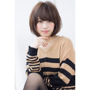 ひし形なふわっとレイヤーボブ　Tー１４５