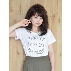 眉ラインバンク×ウェーブボブディ