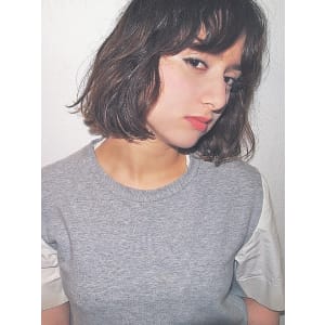 ふわふわニュアンスボブ