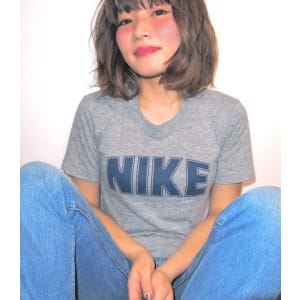 甘めバング外国人風ホイップロブ