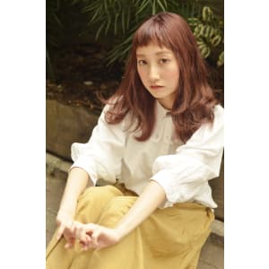 ☆温かみのあるチェリーピンクなセミロング☆【coii】