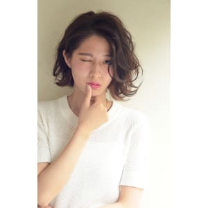 ☆セミウェットで魅せるニュアンシ―ボブ☆【coii】