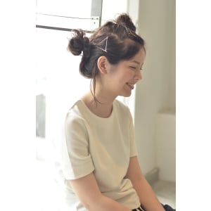 ☆サンカクが入ったおだんごヘアー☆【coii】