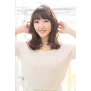 【hair coucou】暗髪ドレープくびれミディ