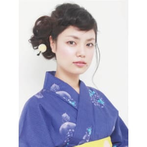 浴衣に似合うヘアーセット