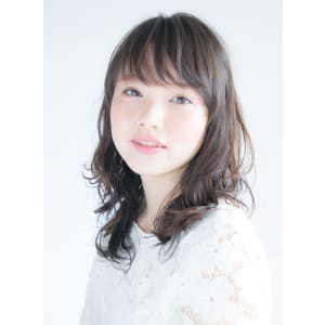 パーマだけで作る石原さとみ風大人ゆるエアリーウェーブ