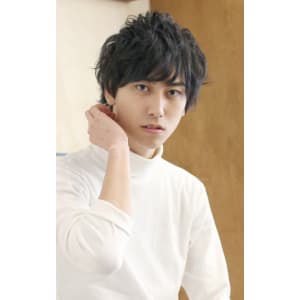 黒髪無造作ショート　:o12