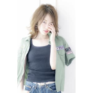 カジュアルコンサバひし形のシルエットボブ【N-422】