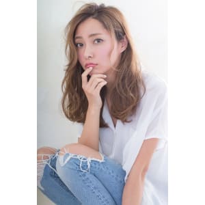 2016春夏　ゆるウェーブグレージュロング　Tー１５２