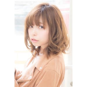 【hair coucou】ふわ無造作ミディ