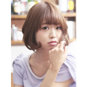 計算されたルーズ感♪愛されフェザーボブ♪　巣鴨店