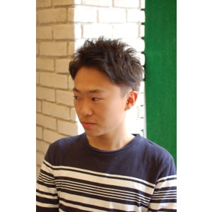 ツーブロックショート