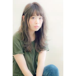 ブルージュでくせ毛風のナチュラルウェーブ【N-434】