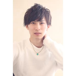 ナチュラルひし形ショート　:o23