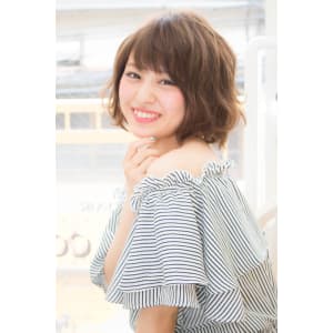 【hair coucou】人気のエアリーなショートボブ