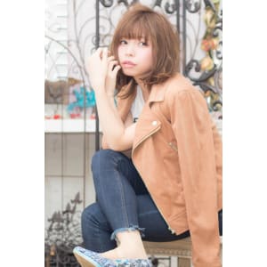 【hair coucou】ふわ無造作ミディ