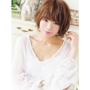 【ジュレベール 松田 】みゆきカールでフェミニンボブショート