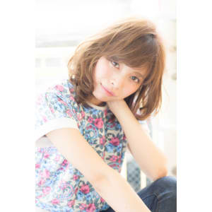 【hair coucou】うざバング×マーメイドアッシュ