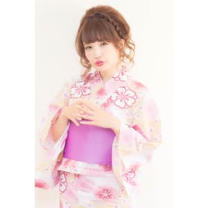 浴衣レンタル＋着付け＋ヘアセット