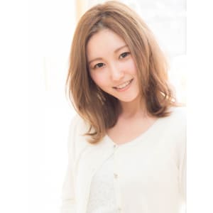 【hair coucou】透明感☆外国人風アッシュミディ