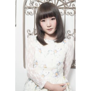 ライトアッシュロング☆愛され柔らかストレート