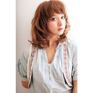 外国人風ゆるふわミディアム