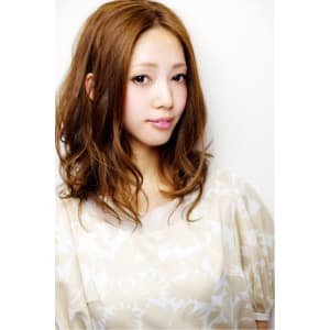 前下がりアンニュイウェーブ☆前髪なしのゆるふわスタイル