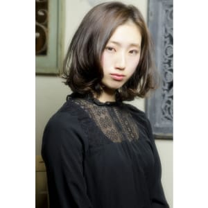 大人かわいいクラシカルボブ