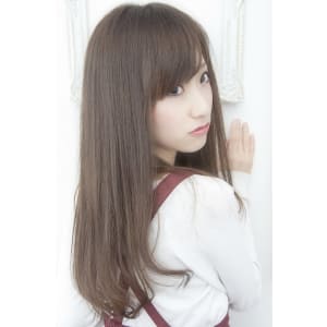 .スモーキーアッシュ☆ストレートスタイル