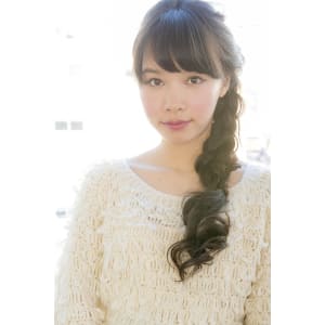 ラフで可愛い大人アレンジ