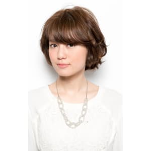 大人のショートボブ