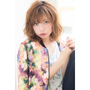 【hair coucou】ふわふわドレープボブミディ