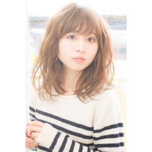 【hair coucou】カジュアルミディ　