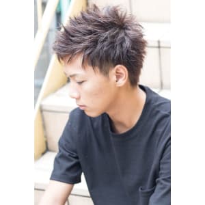 ★無造作ツーブロックショート　ｖｓ