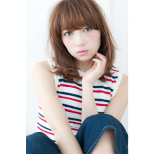 『cielbyafloat』低温デジタルパーマの柔らかミディ