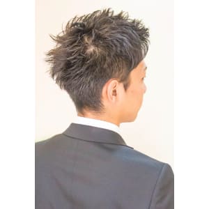 ★デキる男のスパイキーショート