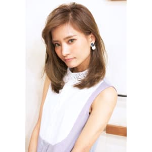 浅井剛史の提案するかきあげセミロング
