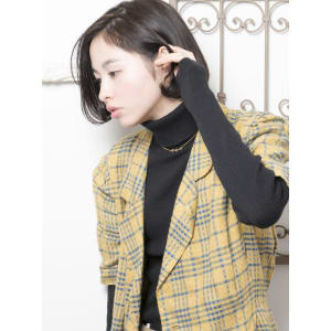 【keep hair design】トリートメント×黒髪ボブ