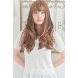 【keep hair design】ランダムなルーズウェーブ