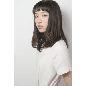 keep hair design. 黒髪×ノームコア