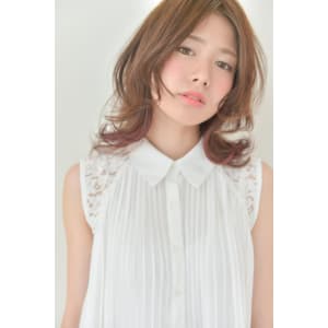 【keep hair design】ボブディ×センターパート