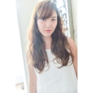 外国人風カラー×ニュアンスカール