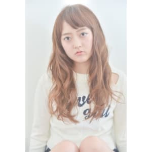 ゆるカール☆アッシュベージュカラー