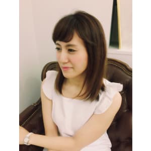 さらさらストレートミディー - TONI&GUY NAGOYA【トニーアンドガイナゴヤ】掲載中