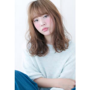 ブルージュカラーのフェミニンセミディ【H-255】