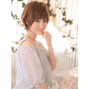 大人かわいいクールなリッジウェーブ×リラクシーボブ