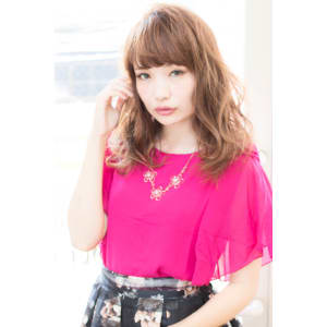 【hair coucou】ルーズカールフェミニン